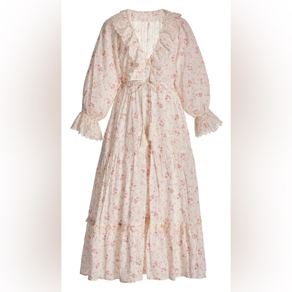 TiMo floral slub dress - Picture 2 of 8